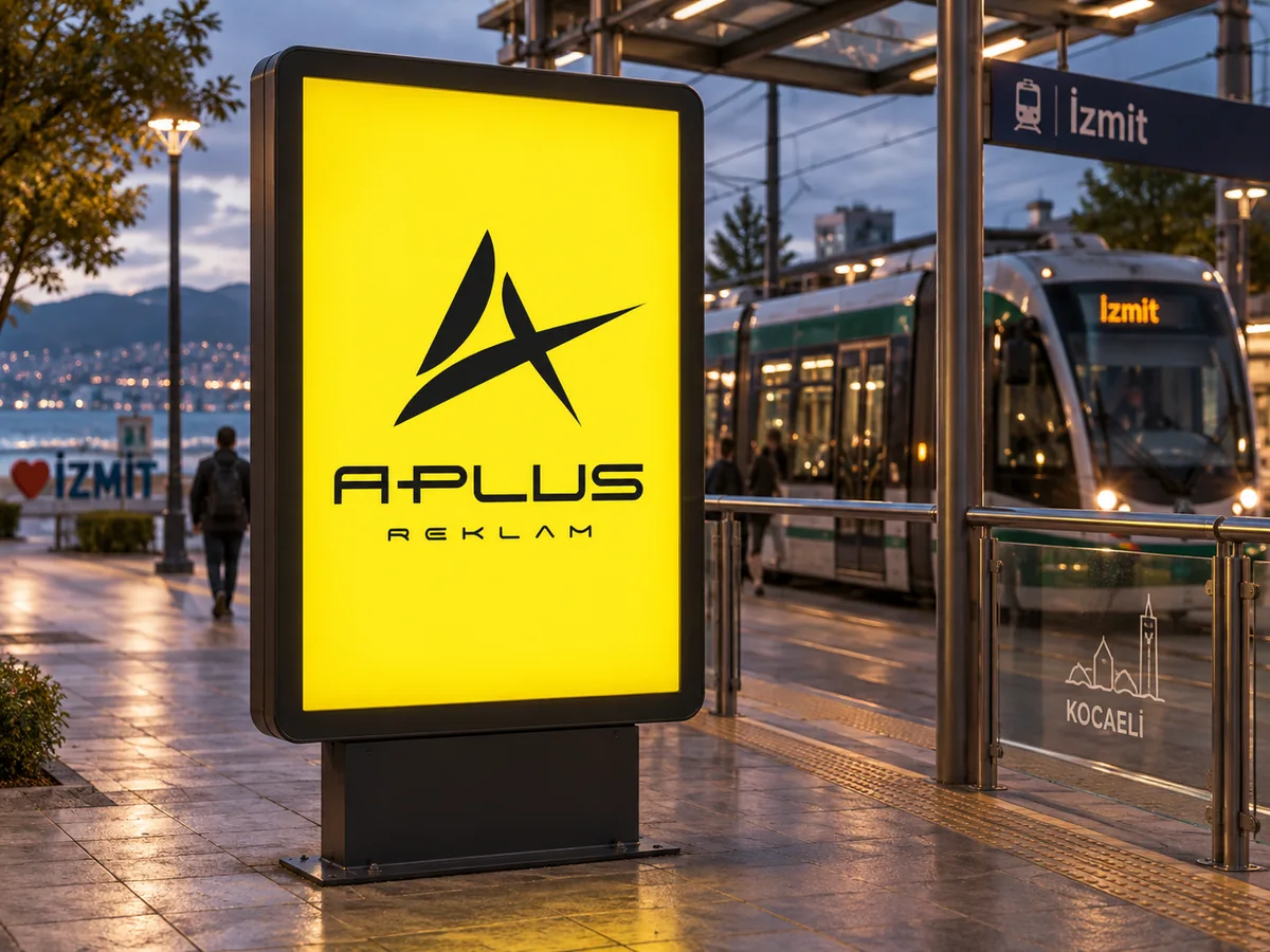 Kocaeli clp / raket üzerinde orijinal A-PLUS Reklam logosuyla tasarım örneği